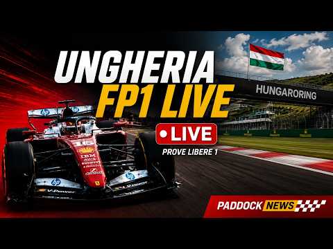 Video LIVE FP1 GP Ungheria | Ferrari favorita? Debutta l'ala Macarena, ma...