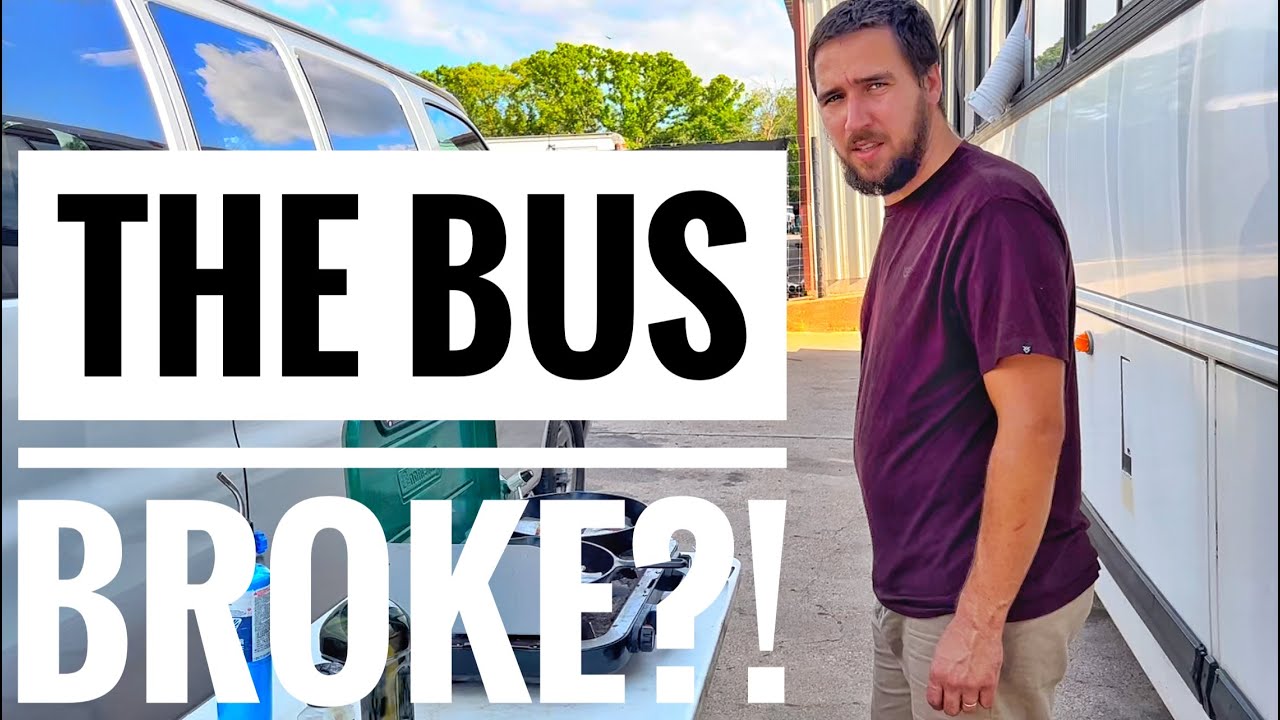 The BUS Broke Down!! YouTube