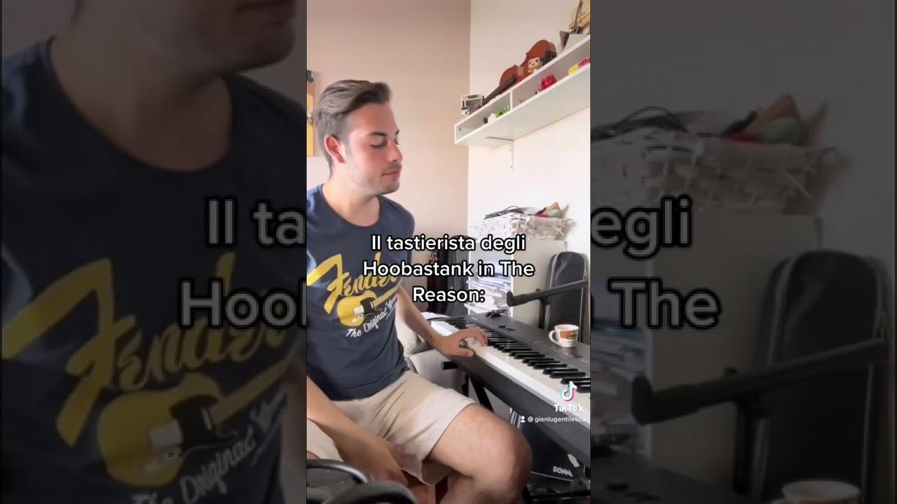 Questo tastierista ha molto lavoro da fare 😂 