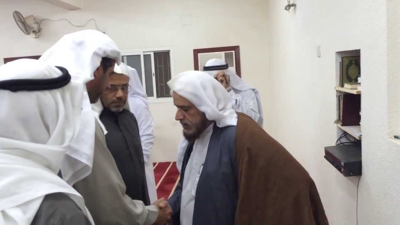 السلام والترحيب بشفاء سماحة الشيخ عبدالله الدندن 5  4  1435