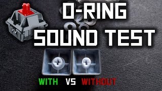 3€ O-Ring sound test - comparaison Cherry MX Red (Corsair K63) screenshot 2
