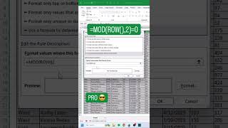 Hilights Every Other Row in Excel 😱 | by CreatorBros