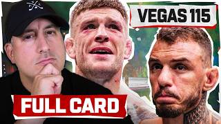 UFC Vegas 115: Moicano vs. Duncan FULL CARD Predictions and Bets!