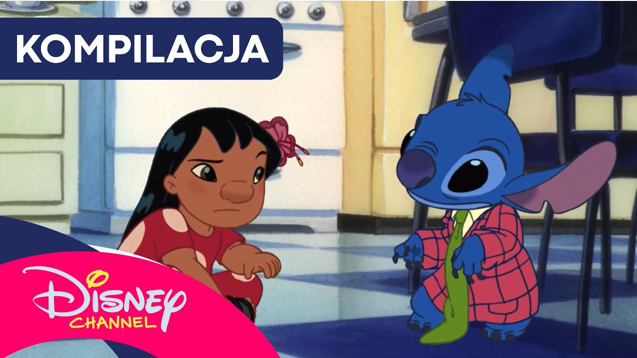 🧪 Eksperymenty rozrabiają | Lilo & Stitch | Disney Channel Polska