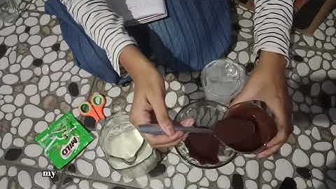 Procedure text (how to make ice Milo drink) 