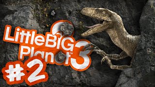 LittleBigPlanet 3 | Community levels #2 | Velociraptors in cliffs