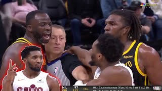 Draymond Green Draymond Got Ejected! Wants to Fight Donovan Mitchell Full Fight! 2nd Technical Foul