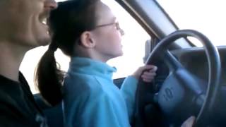 Crazy driver Miranda demolishing gopher holes%21
