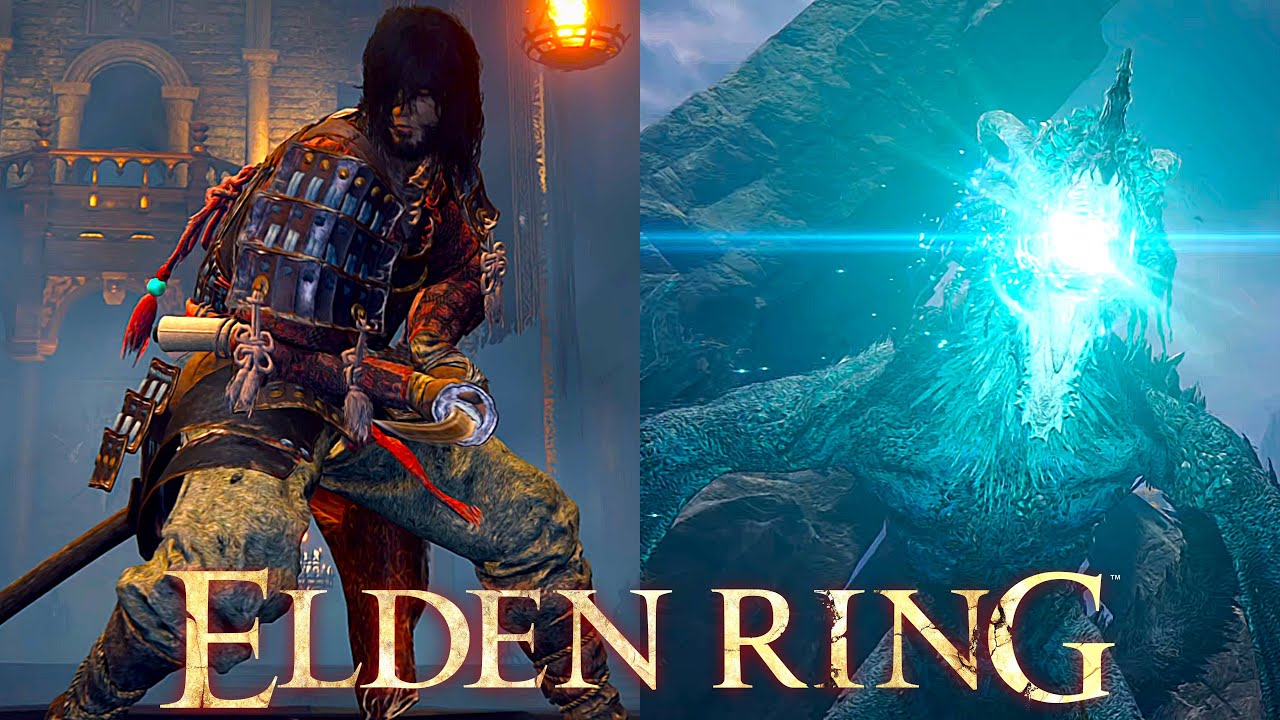 Samurai Vs Glintstone Dragon Smarag | No Damage | ELDEN RING