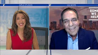 Miami-Dade Commissioner Xavier Suarez chats about bid to be county's next mayor