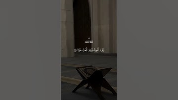 تلاوة خاشعة من سورة مريم
