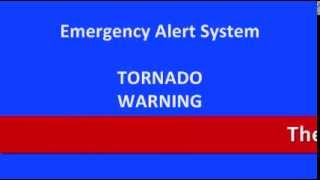 Emergency Alert System- Tornado Warning and Emergency (TOR/SVS) for counties in Florida