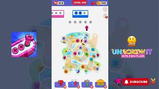 Screw Out: Jam Puzzle - Level 340 - Gameplay walkthrough