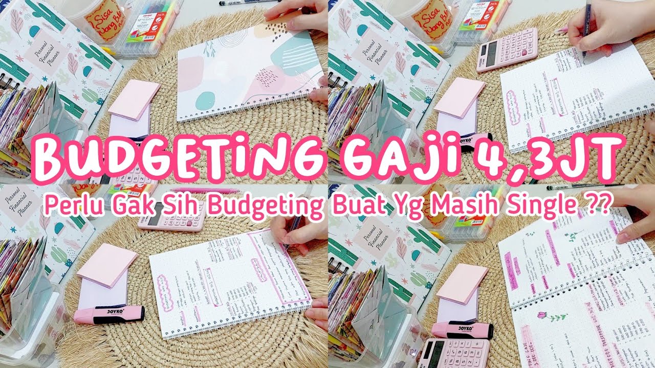 Budgeting gaji 4 3 juta mengatur keuangan rumah tangga budget planner