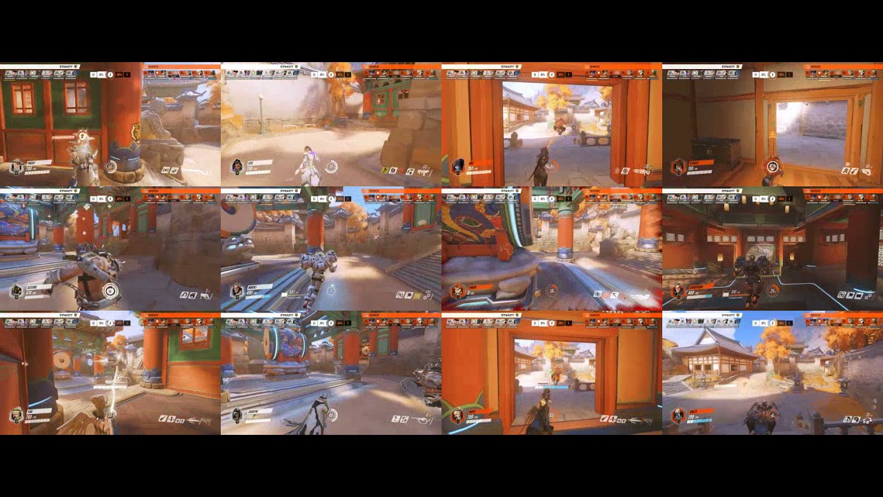OWL 2020 Grand Finals Seoul Dynasty vs SF Shock Map 5 Busan Round 2 3rd person POVs