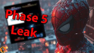 Marvel Studios Leaked Phase 5 Breakdown