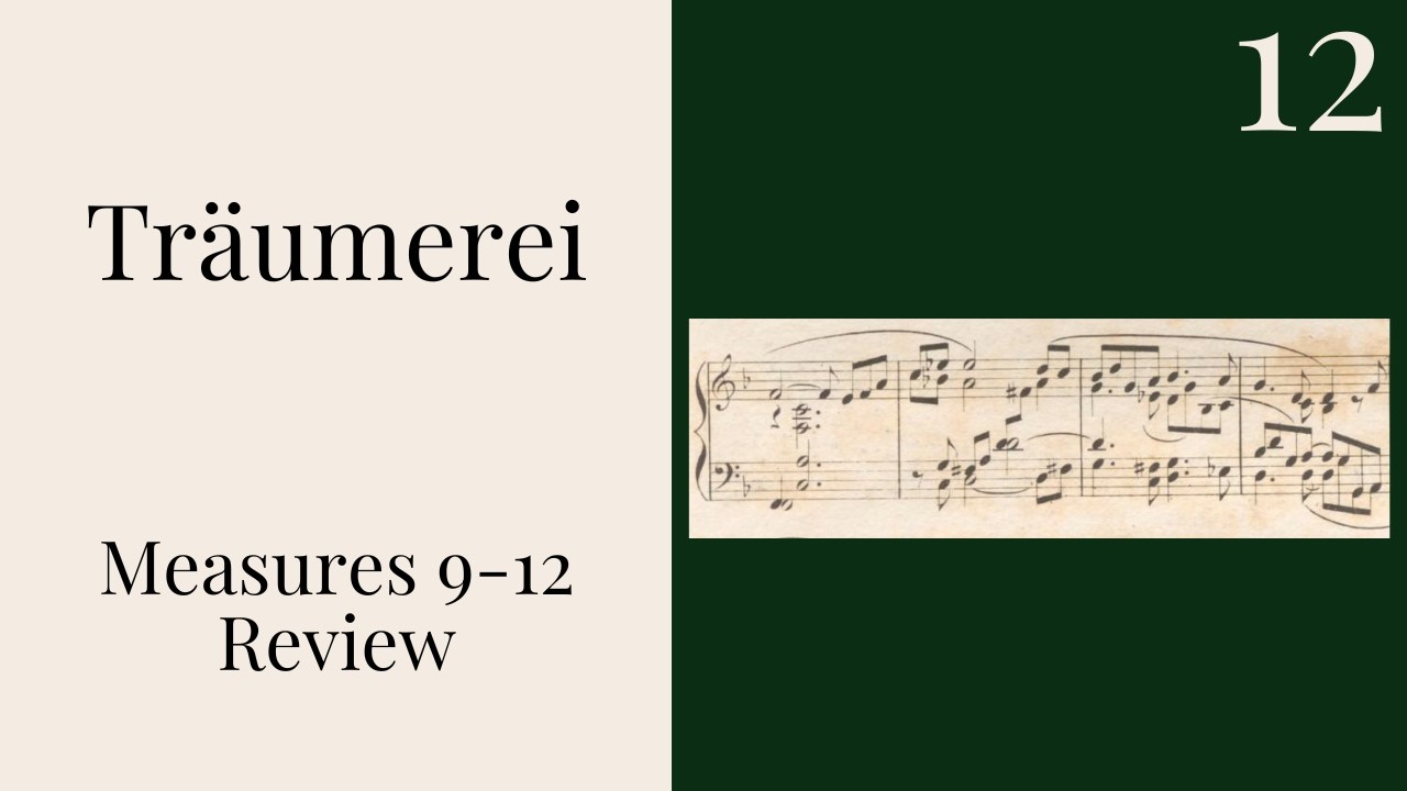 How to Play Schumann Traumerei on Piano, Op. 15, No. 7 - 24 Day
