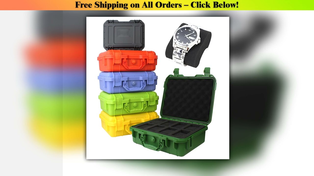 8-Grid High-End Watch Case Collection Watch Antique Protection Safety Box Colorful Sponge