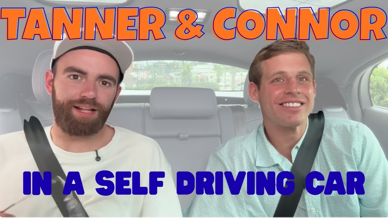 Tanner Ridenour Totally Tanner | Tanner & Connor Vlog from a Waymo! - YouTube