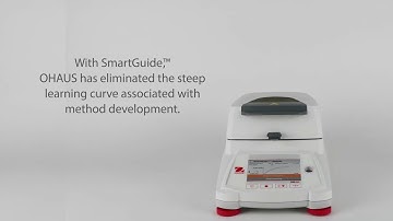 OHAUS MB120 Moisture Analyzers - SmartGuide™