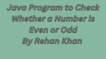Java Program to Check Even or Odd | Beginner Friendly #evenodd #numbers #javatutorial #programming