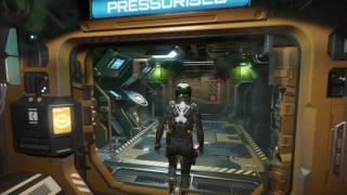 Star Citizen PTU2.4 testing - ships spawn 50 meters above landing pads