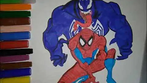 Tranh Tô Màu Venom