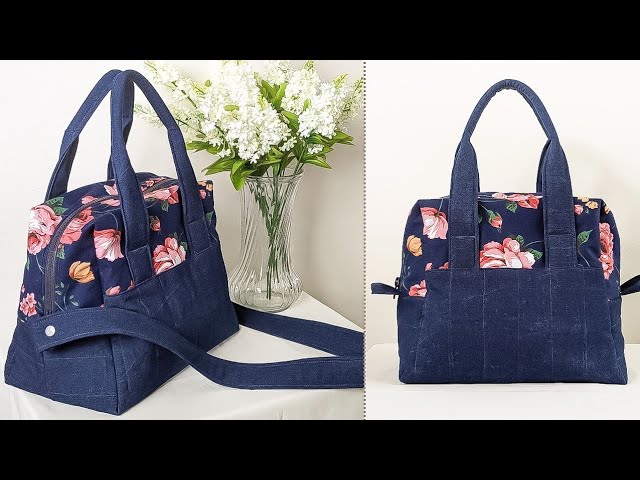 💎Diy old jeans into sling bag, Super lovely