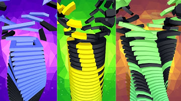 Drop Stack Ball - Fall Helix Blast Crash 3D | Walkthrough Gameplay | Tazkan Games