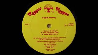 Todd Henry - Walk With Love (Reel Records/Canada/1982)