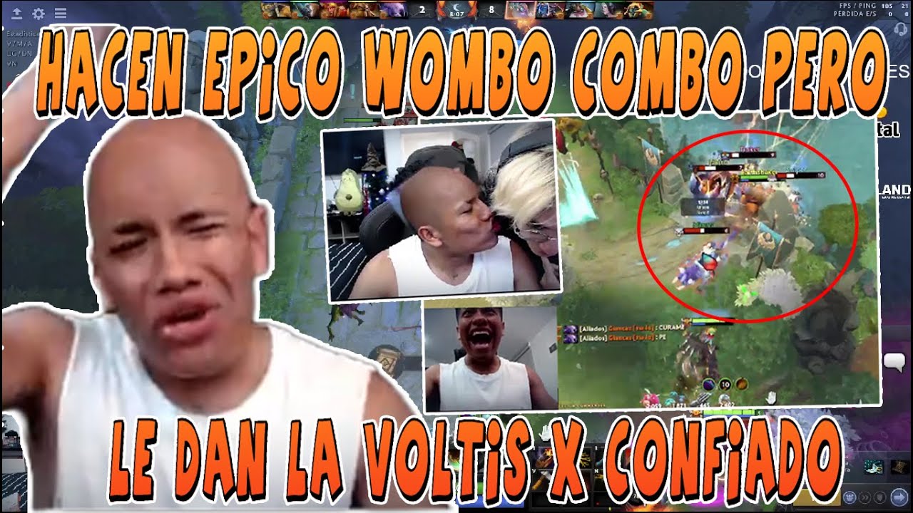 ⭕EPICO WOMBO COMBO / DOTA ya GAN4DO pero le DAN la VOLTIS x CONFI4DOS 😅!!! SE DESQUITA con su T3AM.