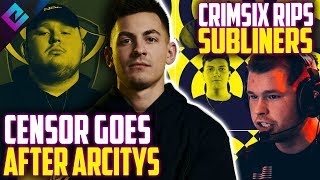 Censor Goes After Arcitys, Crimsix Angered by Nickmercs Subliners Joke