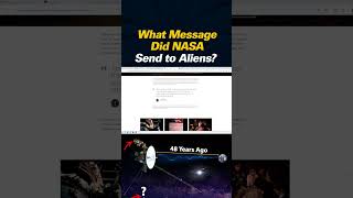 Why NASA Sent a Message to Aliens Part 18 #shorts #universe #aliens #space