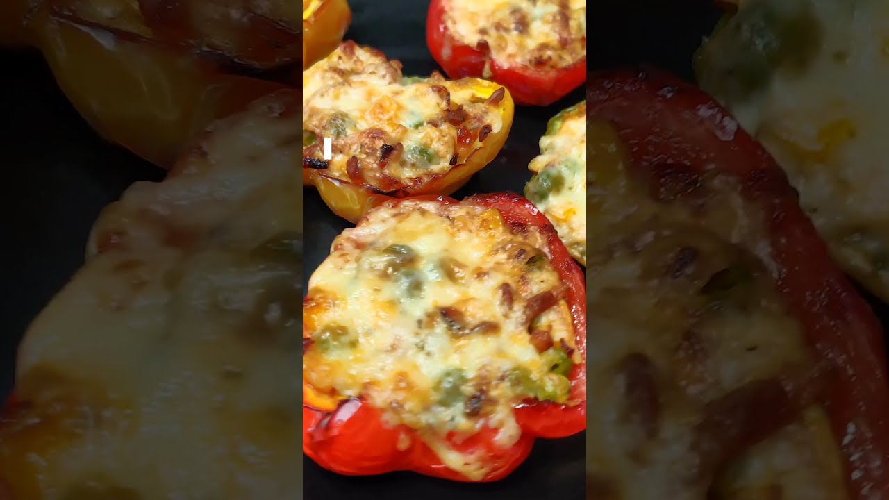 AirFryer How to Make Healthy & Delicious Bell Pepper Recipe shorts
