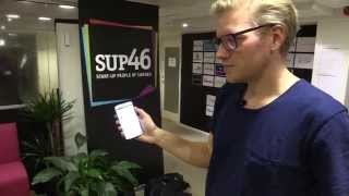 Instabridge Ceo Niklas Agevik Demos Wi-Fi App