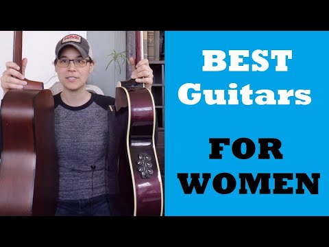 Is Your Acoustic Guitar Too Big? How To Find The BEST Guitar For Female Beginner Players
