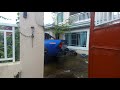 Our Home in Heavy Rain in Macabebe, Pampanga, Philippines July 24, 2021