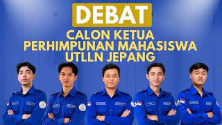 Debat Calon Ketua Perhimpunan Mahasiswa UTLLN Jepang Periode 2026-2027