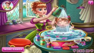 Anna's Baby Wash ♥ Disney Princess Anna Baby Bath Game for Kids screenshot 4