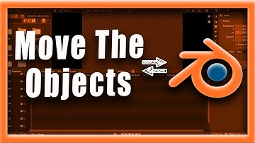 Blender Tutorial: How To  Move The Objects Into Different Collection