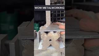 Can this machine bend steel twice with one tool? ๐ฉโ๏ธ๐ฑ#tech #engineering #industrial #manufacturing