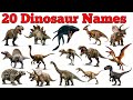 Learn 20 Dinosaur Names for Kids | Dinosaur Names in Hindi and English with Pictures | Dino Names 