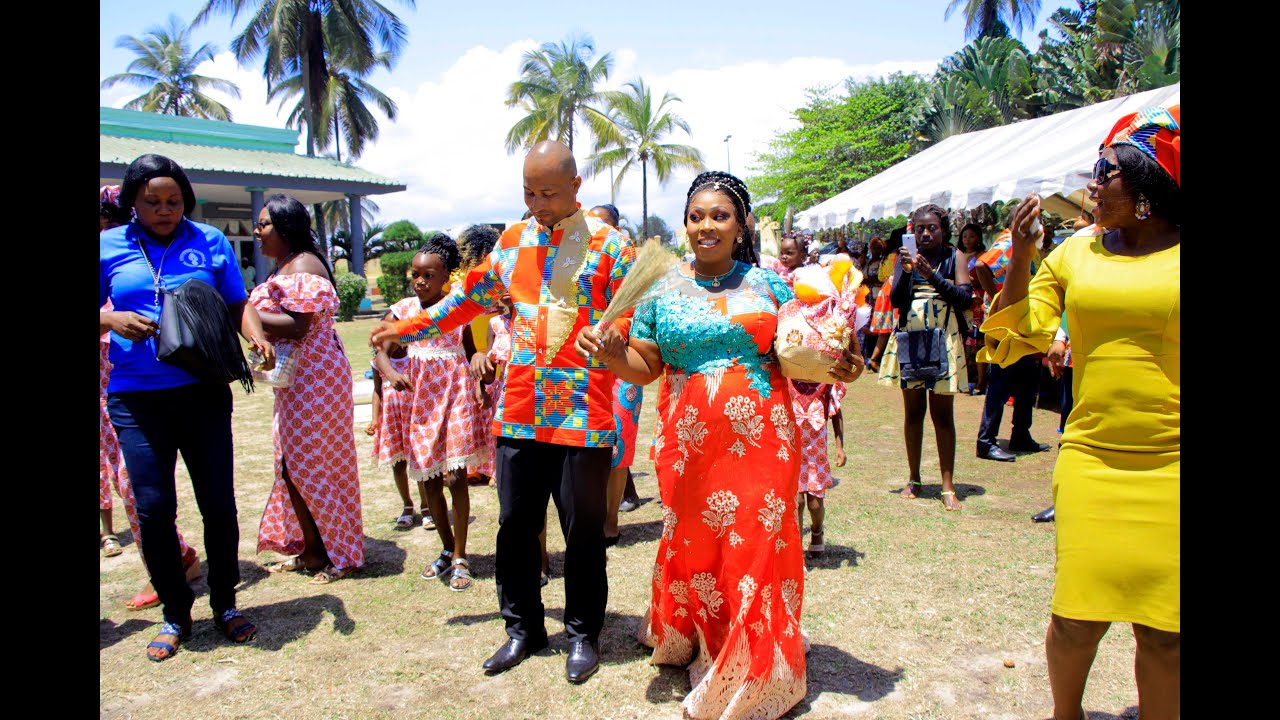 GABON  MARIAGE COUTUMIER  OBAMBA  TEKE EDITH & NECTAIRE  PARTIE 1