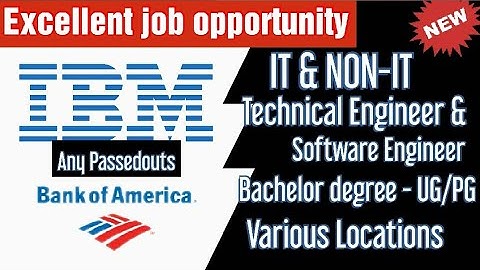 🔴IBM Offcampus drive 2021 | BOA - IT & NON IT jobs/Various Locations | how to apply?| simply jpr
