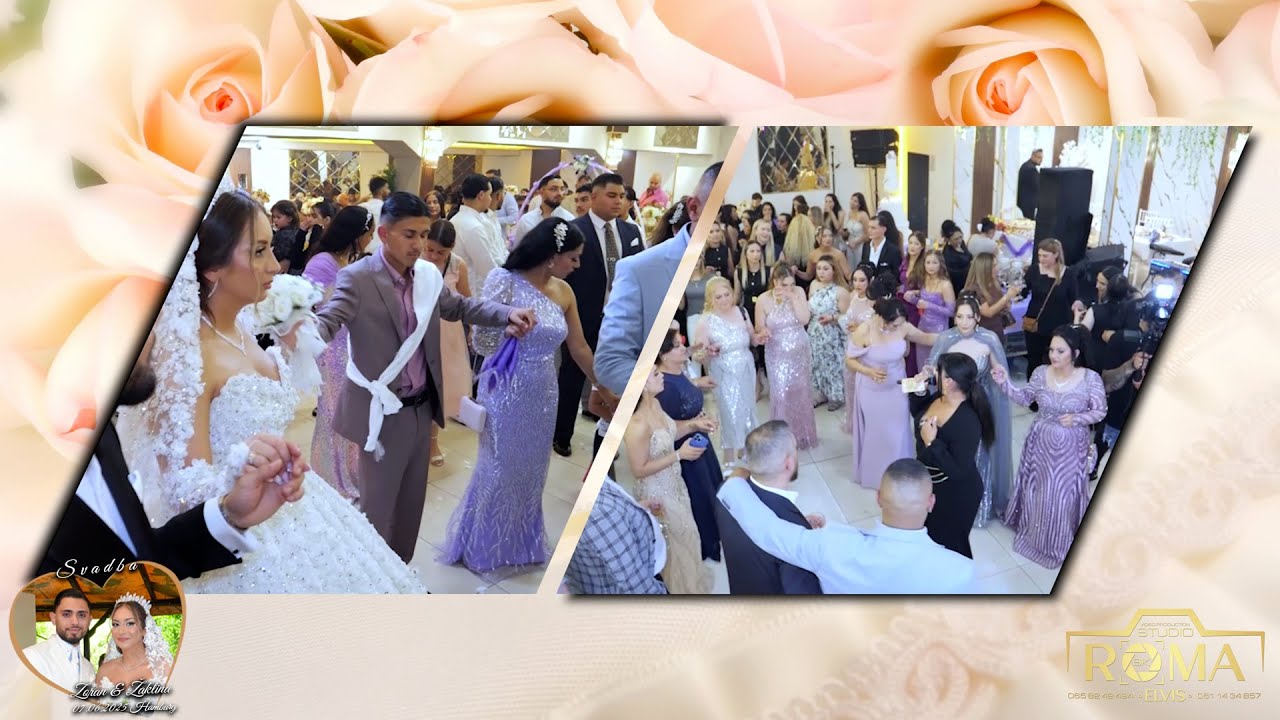 SVADBA ZORAN & ŽAKLINA PART2 07.06.2025 HAMBURG STUDIO ROMA ELVIS 6K BERLIN LESKOVAC