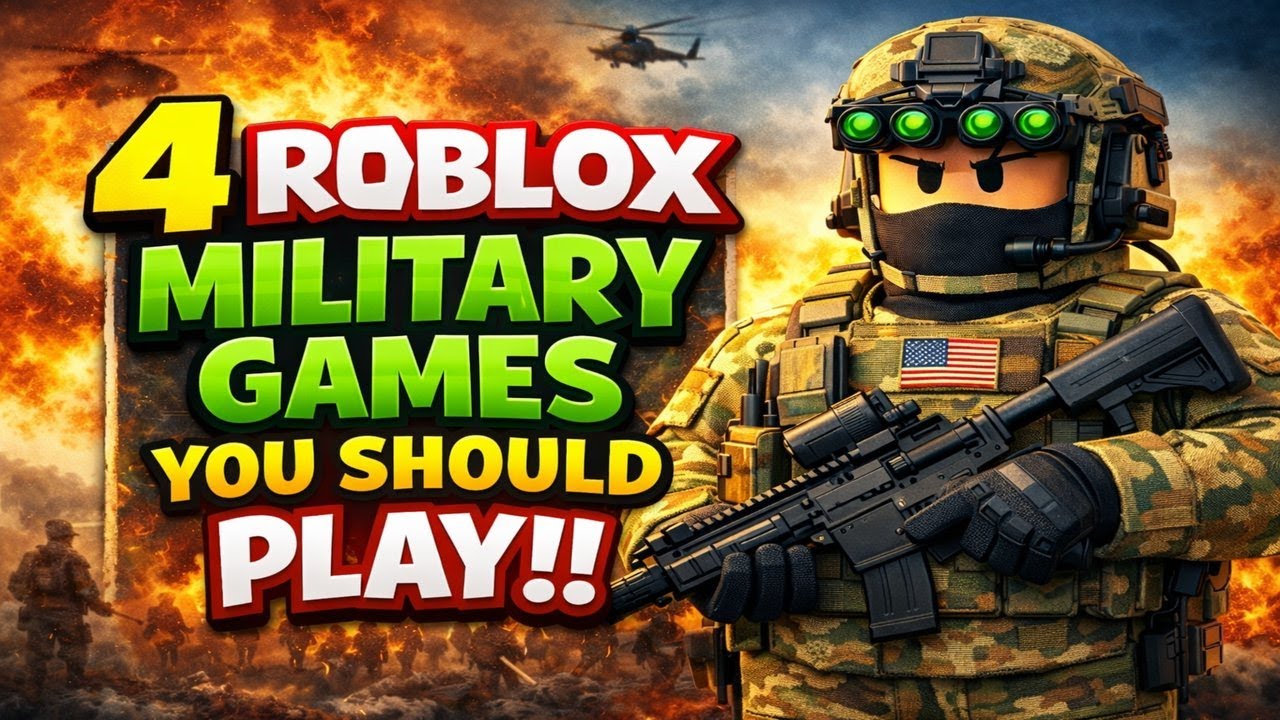 4 Roblox Military Games You Should Play YouTube 