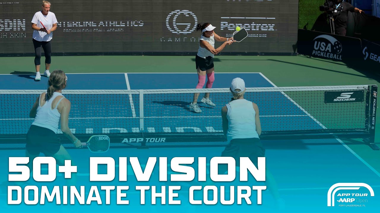 AARP Champions (50+) Women's Pro Doubles Semifinal -Whitwell & Simon vs. Ptaszek-Kochis & Ruoff