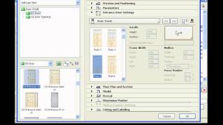 Построение парадных дверей в ArchiCad Построение парадных дверей в ArchiCad