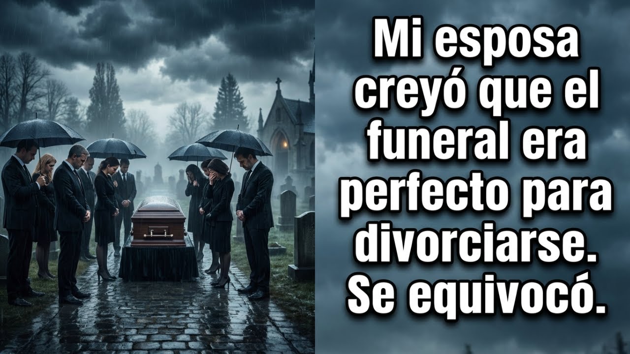 Mi esposa pensó que el funeral era el momento perfecto para el divorcio  Estaba muy equivocada