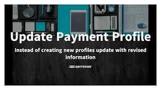 Adding Payment Profiles